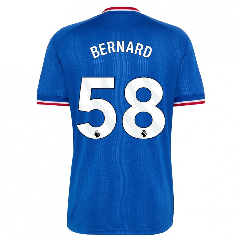 Danxen Dames Bernard #58 Blauw Wit Rood Uitshirt Uittenue 2026/27 T-Shirt