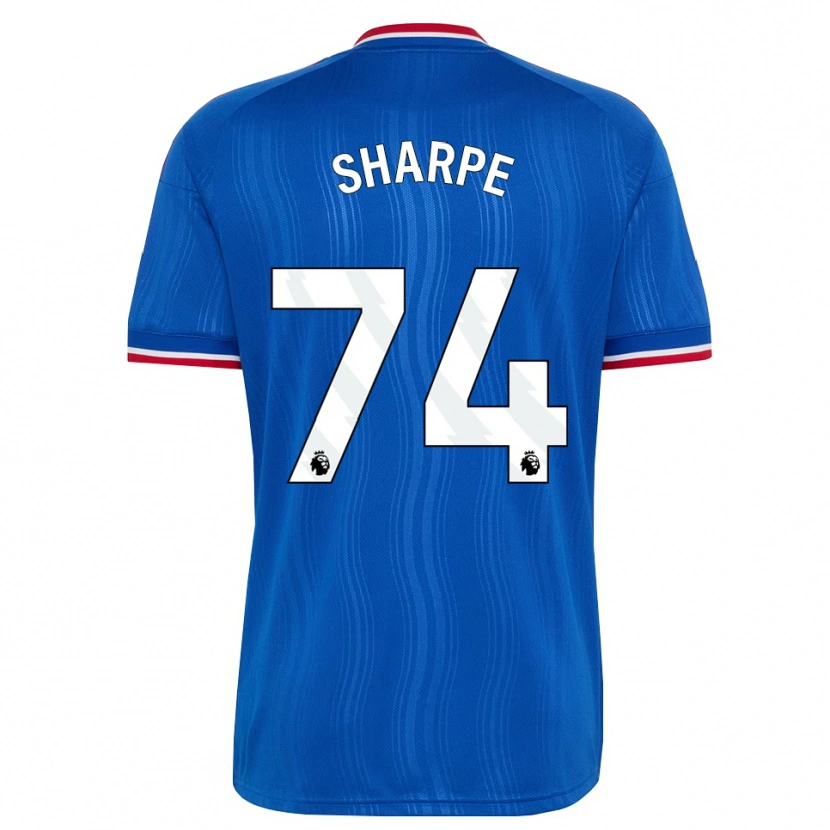 Danxen Dames Malachi Sharpe #74 Blauw Wit Rood Uitshirt Uittenue 2026/27 T-Shirt