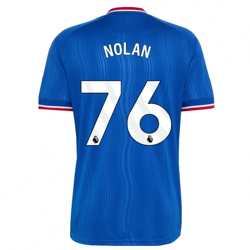 Danxen Dames James Nolan #76 Blauw Wit Rood Uitshirt Uittenue 2026/27 T-Shirt