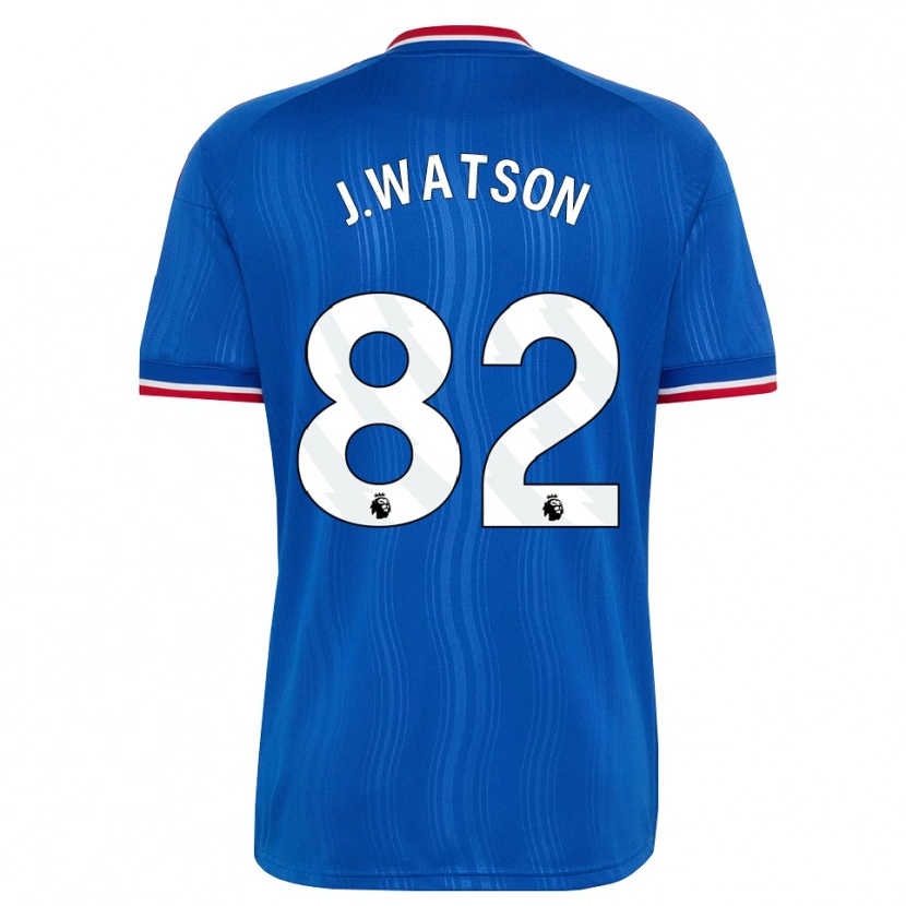 Danxen Dames Jacob Watson #82 Blauw Wit Rood Uitshirt Uittenue 2026/27 T-Shirt