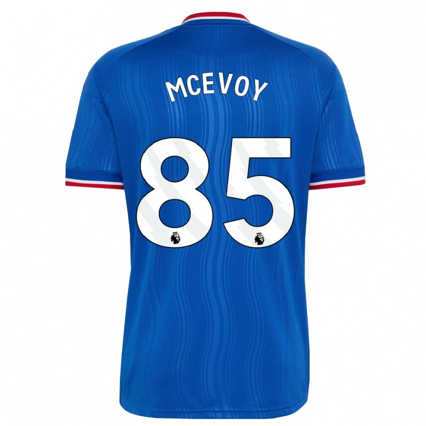 Danxen Dames Jay Mcevoy #85 Blauw Wit Rood Uitshirt Uittenue 2026/27 T-Shirt
