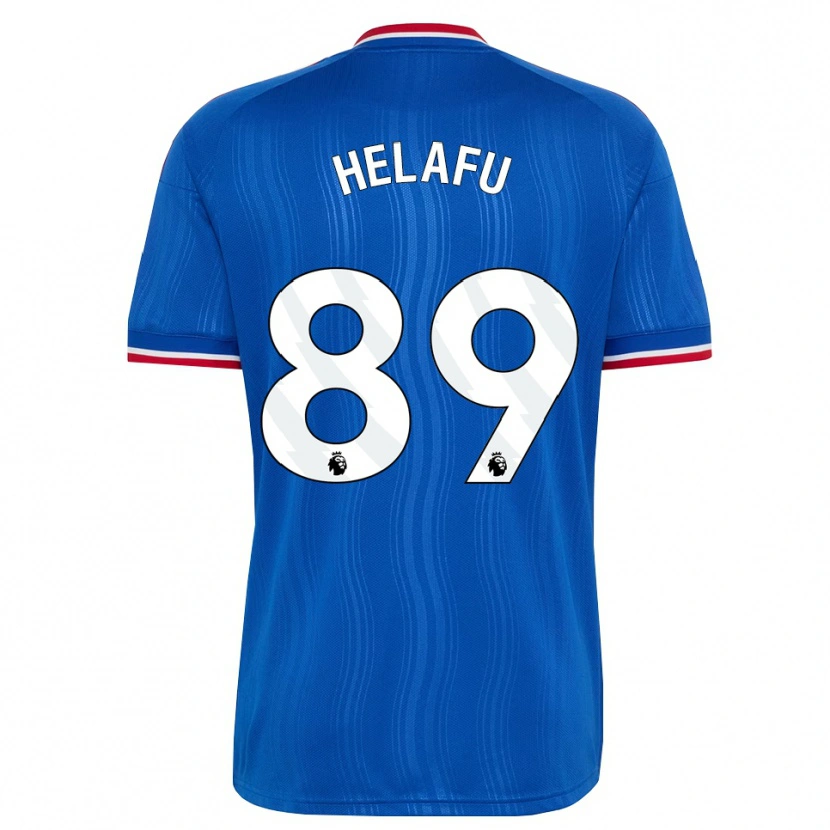 Danxen Dames Yuel Helafu #89 Blauw Wit Rood Uitshirt Uittenue 2026/27 T-Shirt