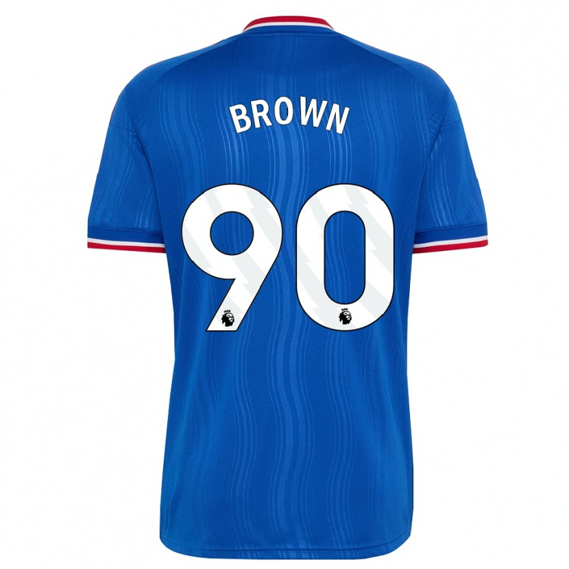 Danxen Dames Nathaniel-Junior Brown #90 Blauw Wit Rood Uitshirt Uittenue 2026/27 T-Shirt
