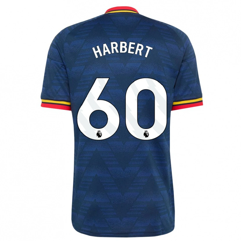 Danxen Dames Laila Harbert #60 Middernachtblauw Geel Rood Uitshirt Uittenue 2026/27 T-Shirt