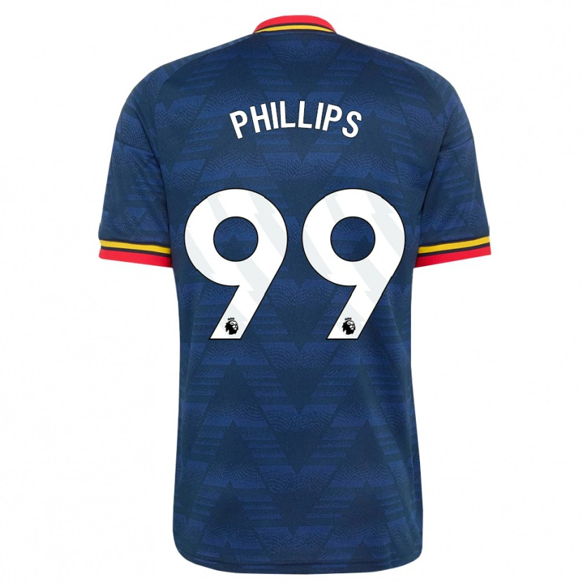 Danxen Dames Charlie Phillips #99 Middernachtblauw Geel Rood Uitshirt Uittenue 2026/27 T-Shirt