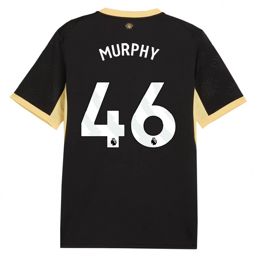 Danxen Dames Lily Murphy #46 Zwart Geel Uitshirt Uittenue 2026/27 T-Shirt