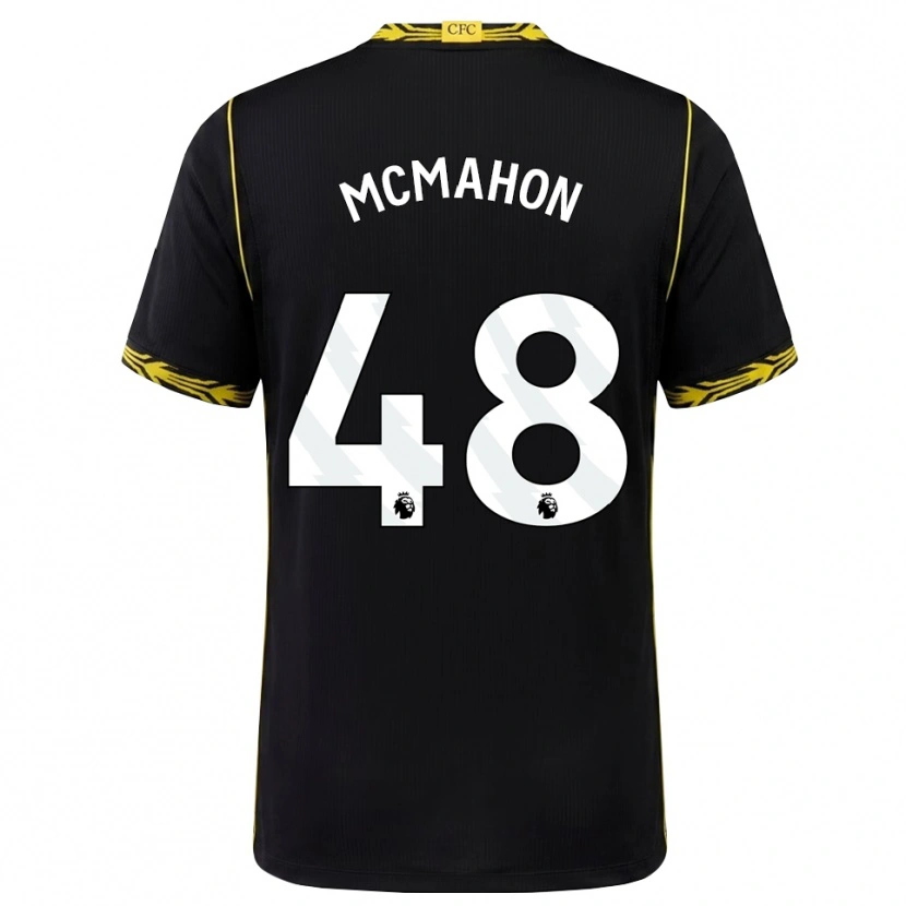Danxen Dames Harrison Mcmahon #48 Zwart Geel Uitshirt Uittenue 2026/27 T-Shirt