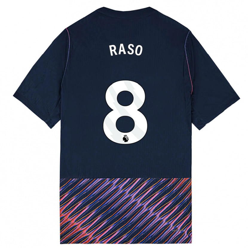Danxen Dames Hayley Raso #8 Koninklijk Blauw Wit Uitshirt Uittenue 2026/27 T-Shirt