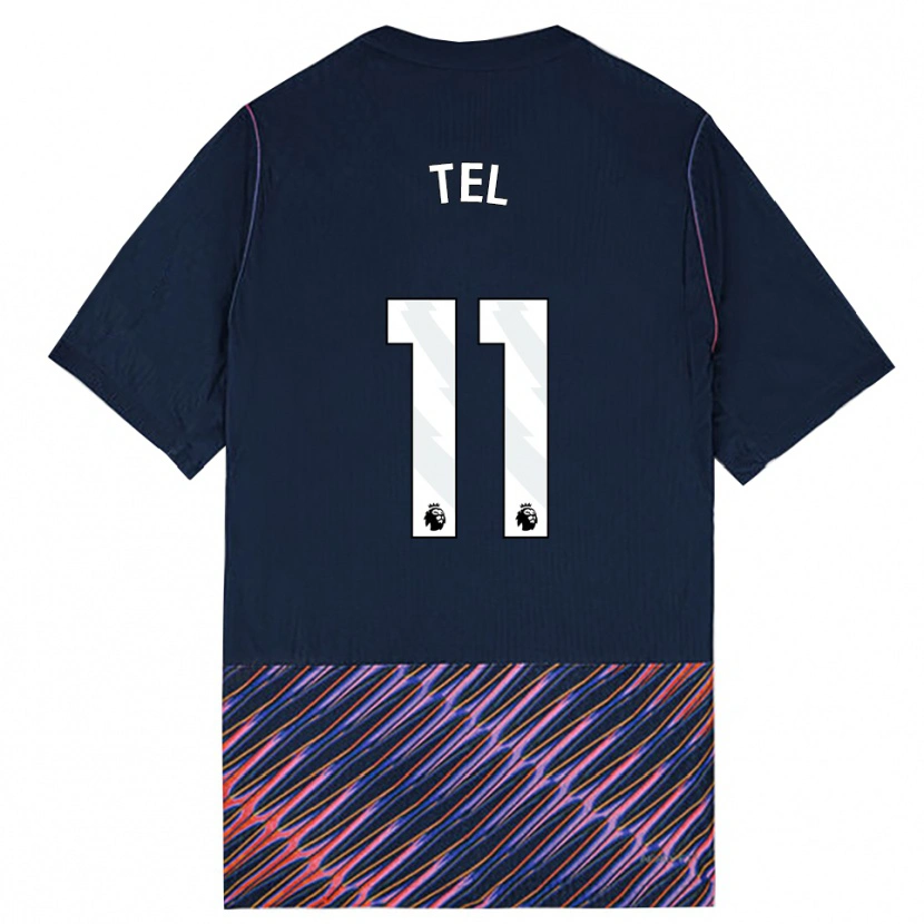 Danxen Dames Mathys Tel #11 Koninklijk Blauw Wit Uitshirt Uittenue 2026/27 T-Shirt