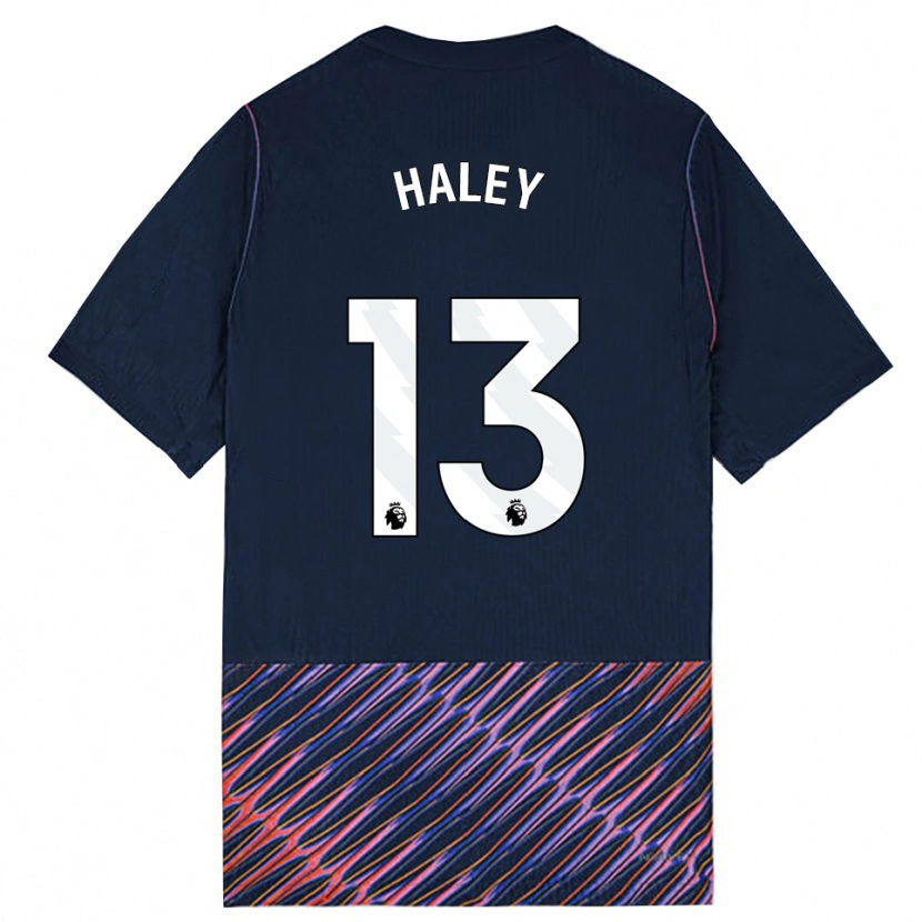 Danxen Dames Micah Haley #13 Koninklijk Blauw Wit Uitshirt Uittenue 2026/27 T-Shirt