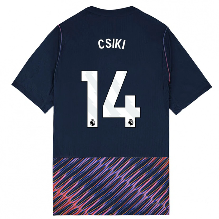 Danxen Dames Anna Csiki #14 Koninklijk Blauw Wit Uitshirt Uittenue 2026/27 T-Shirt