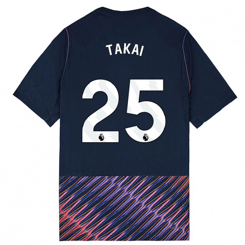 Danxen Dames Kota Takai #25 Koninklijk Blauw Wit Uitshirt Uittenue 2026/27 T-Shirt