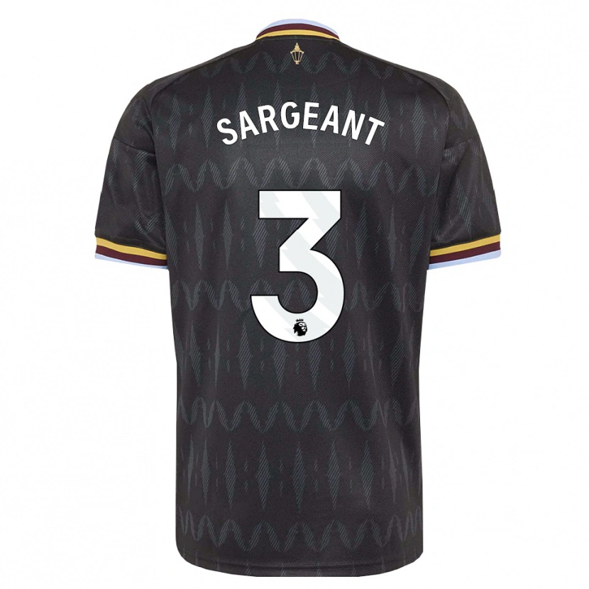 Danxen Dames Meaghan Sargeant #3 Korenbloemblauw Zwart Geel Uitshirt Uittenue 2026/27 T-Shirt