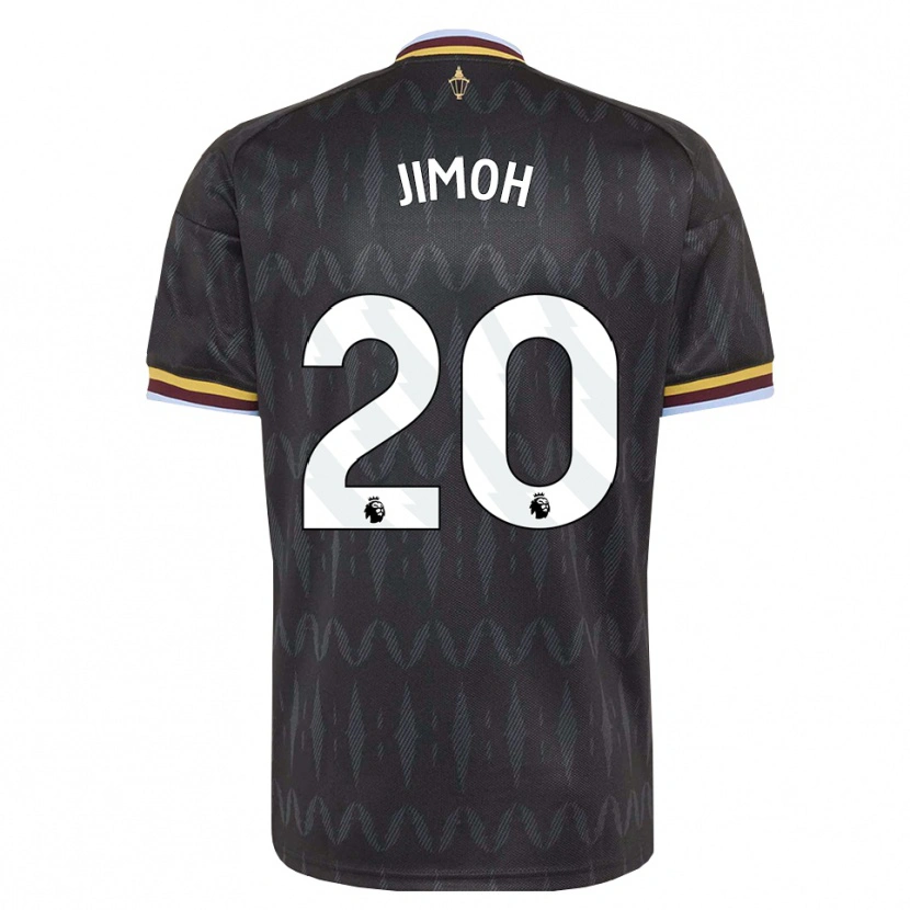 Danxen Dames Jamaldeen Jimoh-Aloba #20 Korenbloemblauw Zwart Geel Uitshirt Uittenue 2026/27 T-Shirt