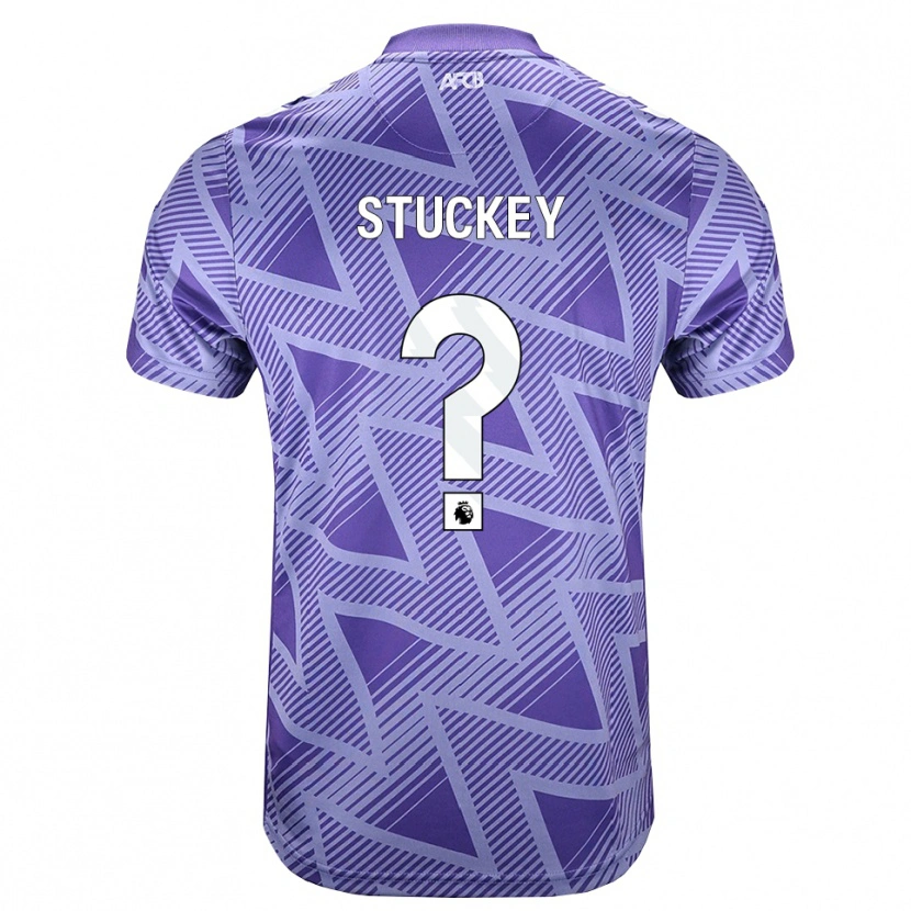 Danxen Dames Tom Stuckey #0 Licht Violet Rood Wit Uitshirt Uittenue 2026/27 T-Shirt