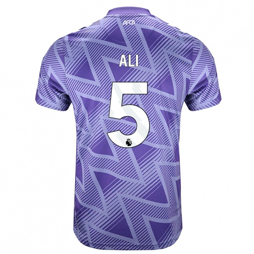 Danxen Dames Ameer Ali #5 Licht Violet Rood Wit Uitshirt Uittenue 2026/27 T-Shirt