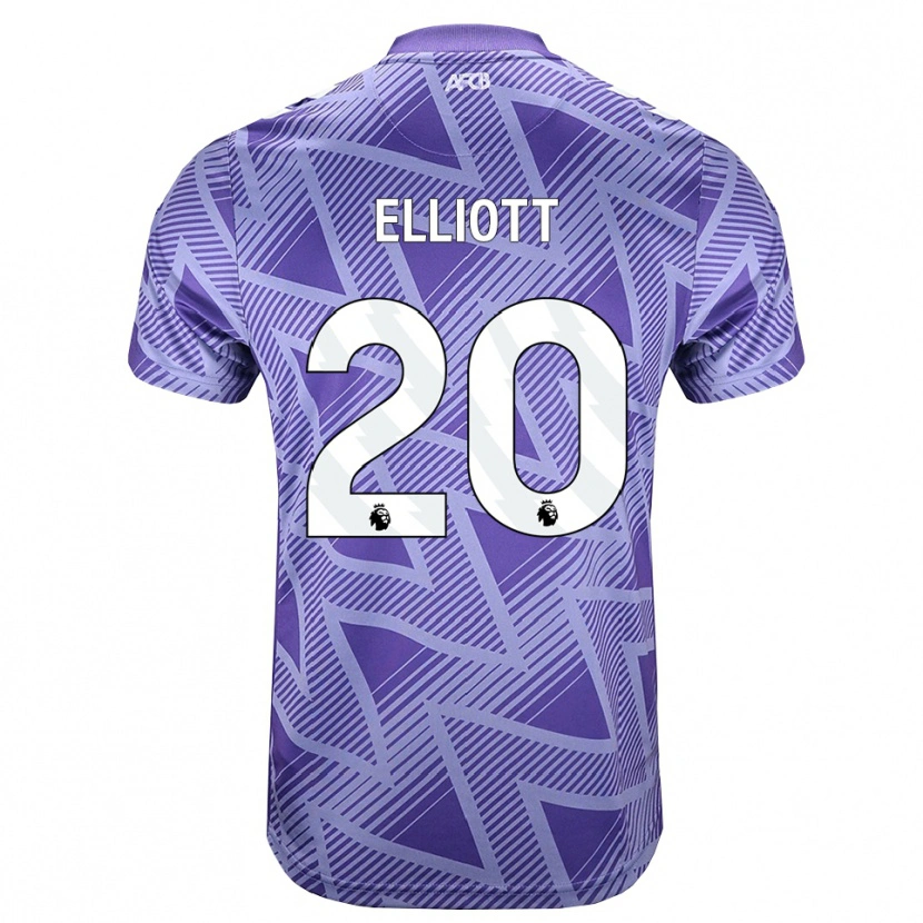 Danxen Dames Kaitlyn Elliott #20 Licht Violet Rood Wit Uitshirt Uittenue 2026/27 T-Shirt