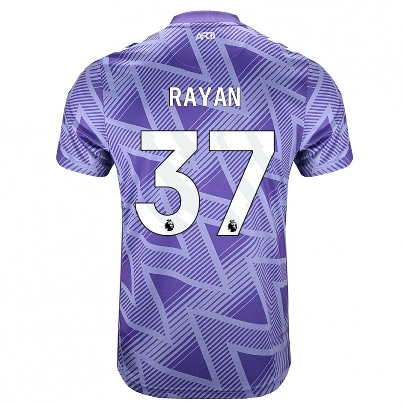 Danxen Dames Rayan Vitor Simplício Rocha #37 Licht Violet Rood Wit Uitshirt Uittenue 2026/27 T-Shirt