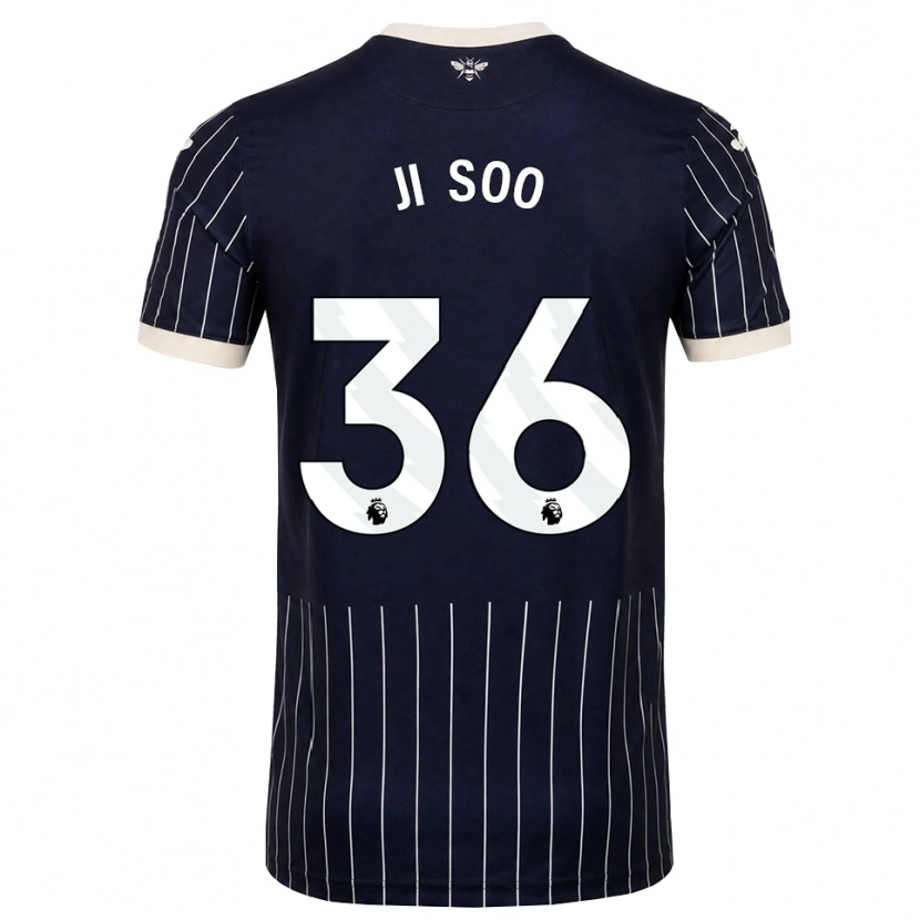 Danxen Dames Ji-Soo Kim #36 Zwart Wit Uitshirt Uittenue 2026/27 T-Shirt