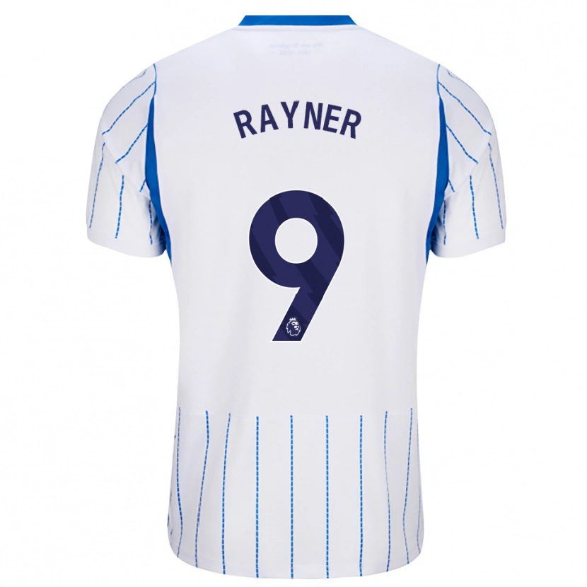 Danxen Dames Rebecca Rayner #9 Hemelsblauw Wit Uitshirt Uittenue 2026/27 T-Shirt