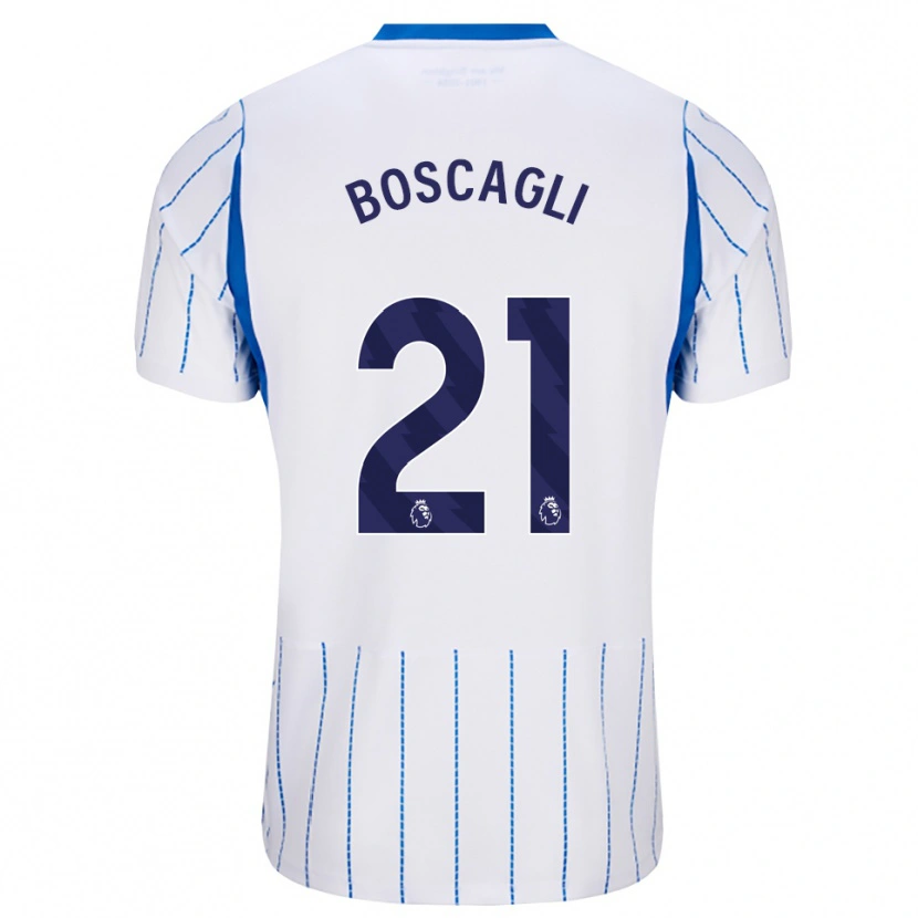 Danxen Dames Olivier Boscagli #21 Hemelsblauw Wit Uitshirt Uittenue 2026/27 T-Shirt