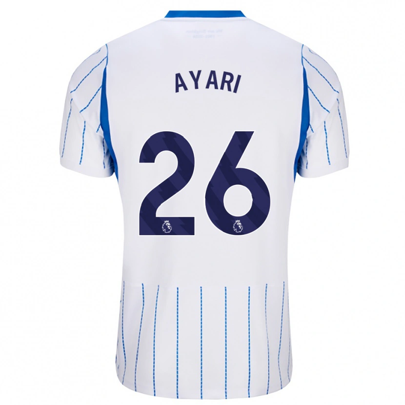 Danxen Dames Yasin Ayari #26 Hemelsblauw Wit Uitshirt Uittenue 2026/27 T-Shirt