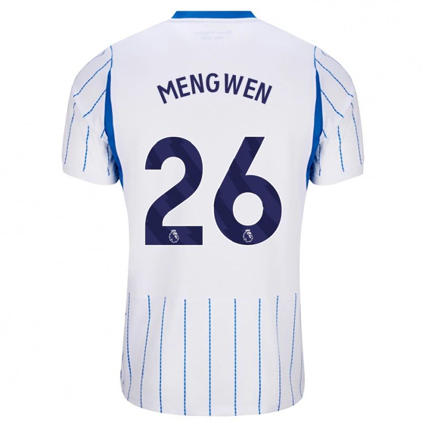 Danxen Dames Li Mengwen #26 Hemelsblauw Wit Uitshirt Uittenue 2026/27 T-Shirt