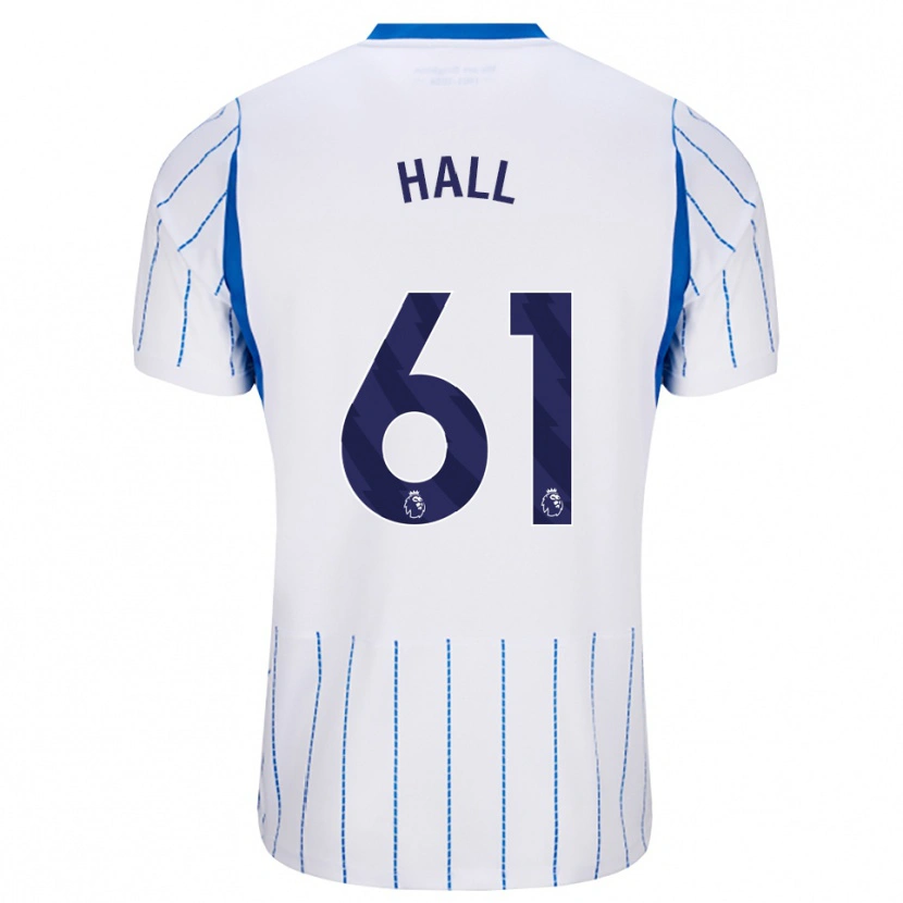 Danxen Dames Steven Hall #61 Hemelsblauw Wit Uitshirt Uittenue 2026/27 T-Shirt