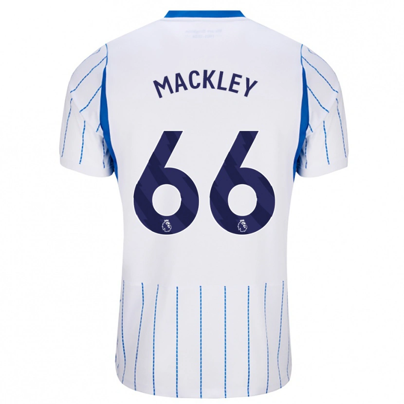 Danxen Dames Callum Mackley #66 Hemelsblauw Wit Uitshirt Uittenue 2026/27 T-Shirt