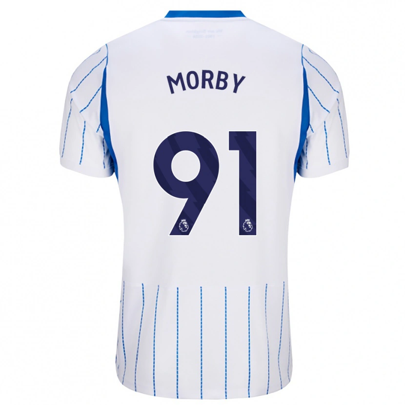 Danxen Dames Jackson Morby #91 Hemelsblauw Wit Uitshirt Uittenue 2026/27 T-Shirt