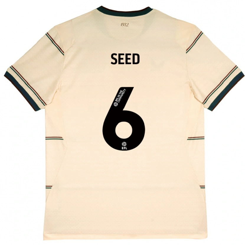 Danxen Dames Helen Seed #6 Beige Bordeaux Uitshirt Uittenue 2026/27 T-Shirt