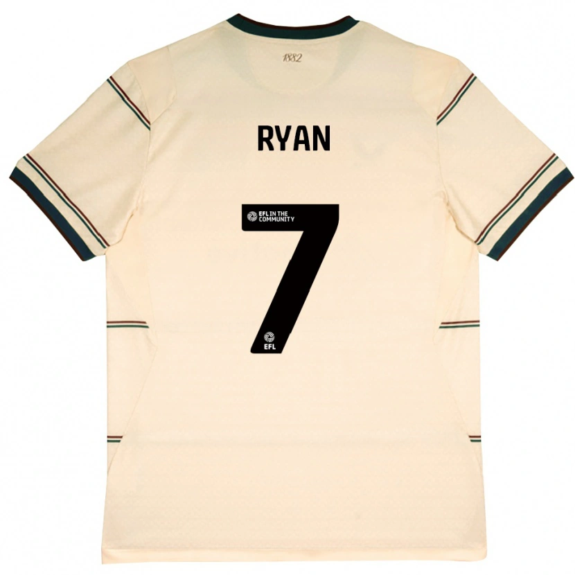 Danxen Dames Kamarni Ryan #7 Beige Bordeaux Uitshirt Uittenue 2026/27 T-Shirt