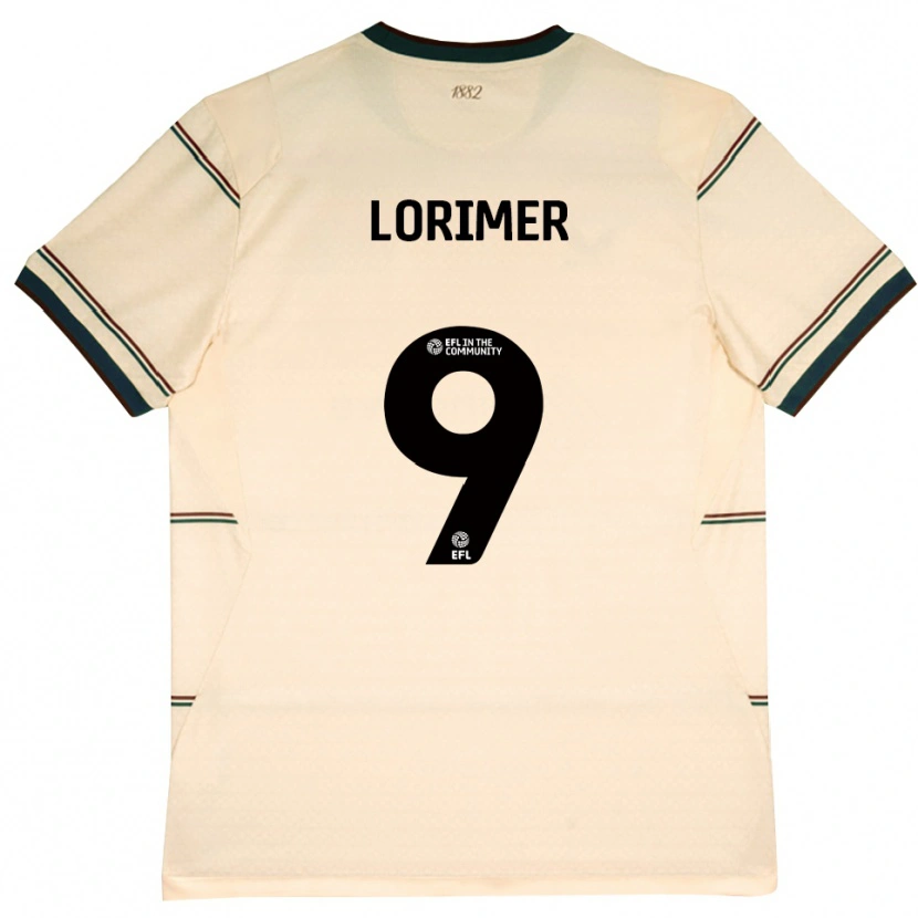 Danxen Dames Archie Lorimer #9 Beige Bordeaux Uitshirt Uittenue 2026/27 T-Shirt