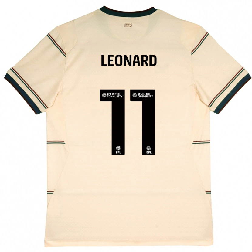 Danxen Dames Tambwe Leonard #11 Beige Bordeaux Uitshirt Uittenue 2026/27 T-Shirt