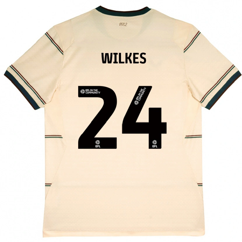 Danxen Dames Tilly Wilkes #24 Beige Bordeaux Uitshirt Uittenue 2026/27 T-Shirt