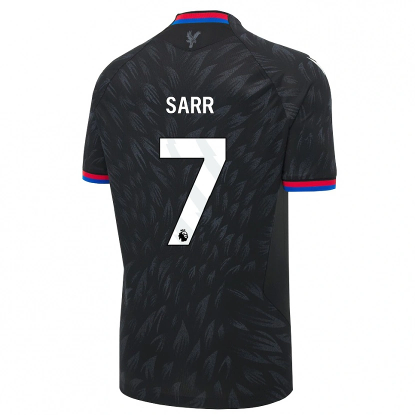 Danxen Dames Ismaïla Sarr #7 Zwart Blauw Rood Uitshirt Uittenue 2026/27 T-Shirt