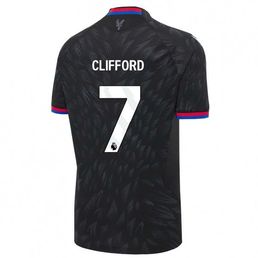 Danxen Dames Charley Clifford #7 Zwart Blauw Rood Uitshirt Uittenue 2026/27 T-Shirt