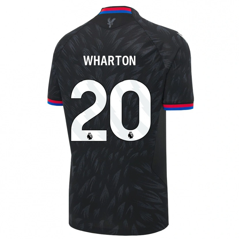 Danxen Dames Adam Wharton #20 Zwart Blauw Rood Uitshirt Uittenue 2026/27 T-Shirt