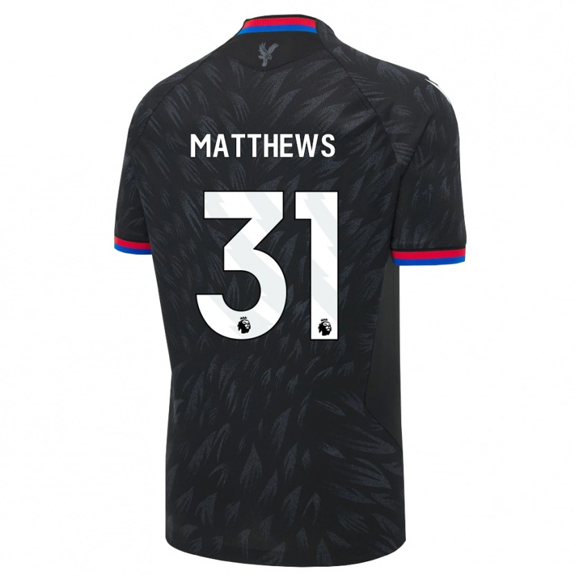 Danxen Dames Remi Matthews #31 Zwart Blauw Rood Uitshirt Uittenue 2026/27 T-Shirt