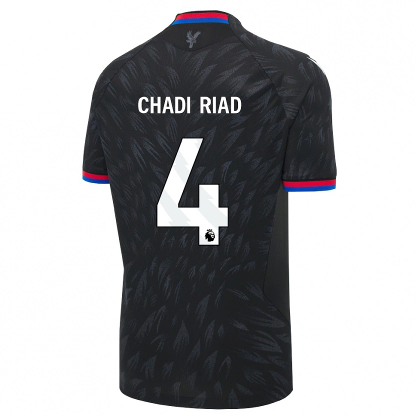 Danxen Dames Chadi Riad #4 Zwart Blauw Rood Uitshirt Uittenue 2026/27 T-Shirt