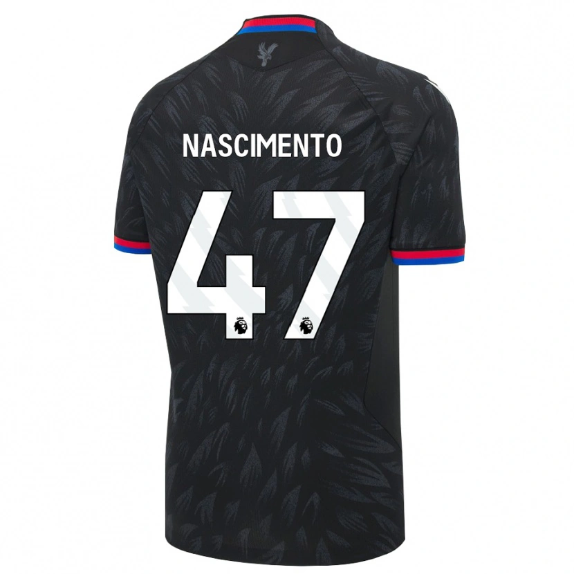 Danxen Dames Adler Nascimento #47 Zwart Blauw Rood Uitshirt Uittenue 2026/27 T-Shirt