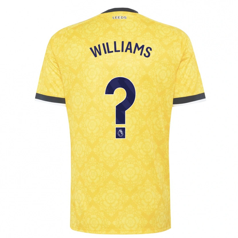 Danxen Dames Paige Williams #0 Geel Wit Zwart Uitshirt Uittenue 2026/27 T-Shirt
