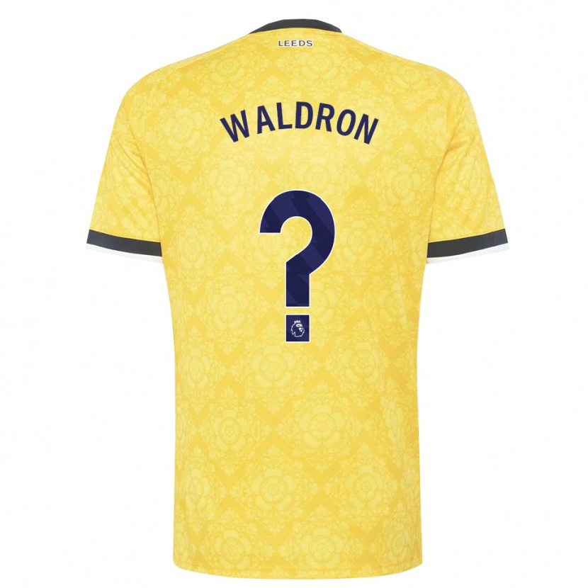 Danxen Dames Ruby Waldron #0 Geel Wit Zwart Uitshirt Uittenue 2026/27 T-Shirt