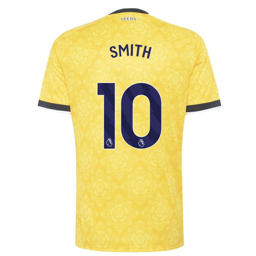Danxen Dames Kathryn Smith #10 Geel Wit Zwart Uitshirt Uittenue 2026/27 T-Shirt