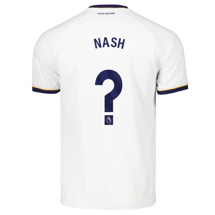 Danxen Dames Patrick Nash #0 Middernachtblauw Wit Geel Uitshirt Uittenue 2026/27 T-Shirt