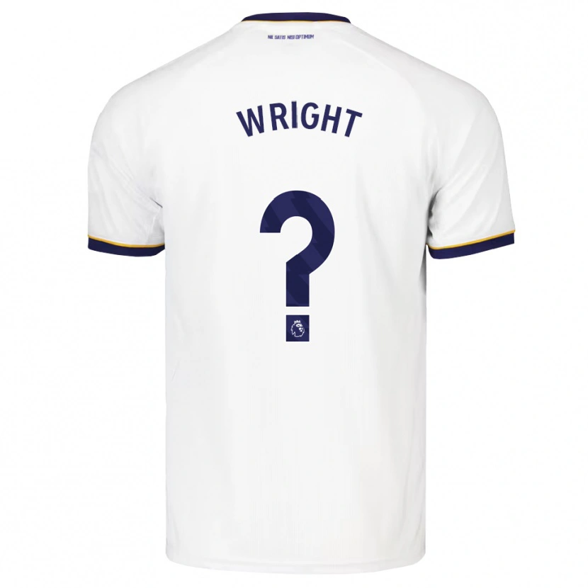 Danxen Dames Harry Wright #0 Middernachtblauw Wit Geel Uitshirt Uittenue 2026/27 T-Shirt
