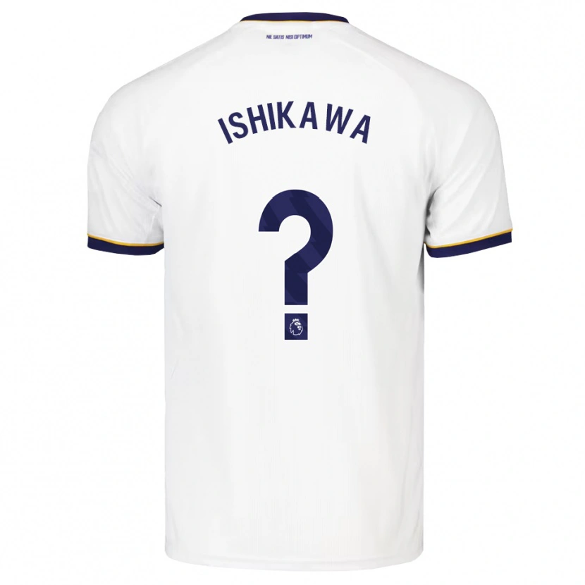 Danxen Dames Rion Ishikawa #0 Middernachtblauw Wit Geel Uitshirt Uittenue 2026/27 T-Shirt
