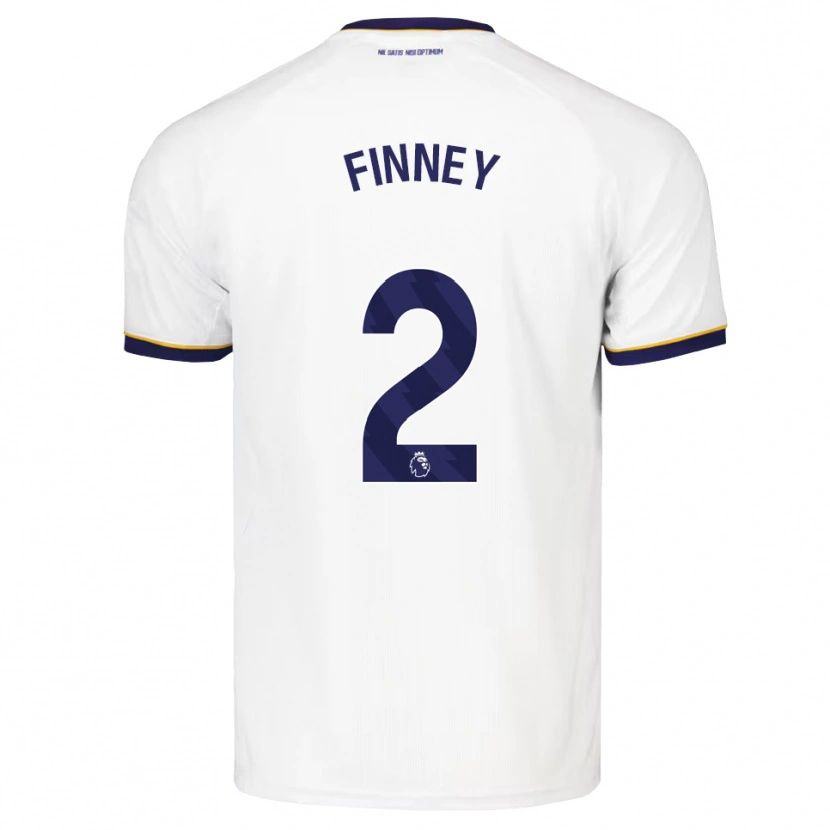 Danxen Dames George Finney #2 Middernachtblauw Wit Geel Uitshirt Uittenue 2026/27 T-Shirt