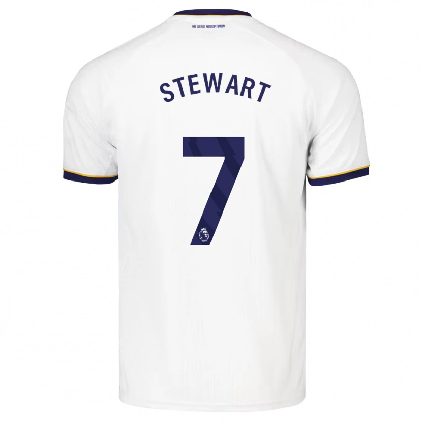 Danxen Dames Charlie Stewart #7 Middernachtblauw Wit Geel Uitshirt Uittenue 2026/27 T-Shirt