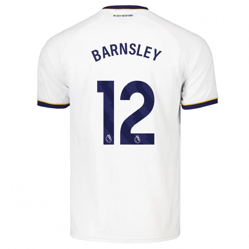 Danxen Dames Fraser Barnsley #12 Middernachtblauw Wit Geel Uitshirt Uittenue 2026/27 T-Shirt